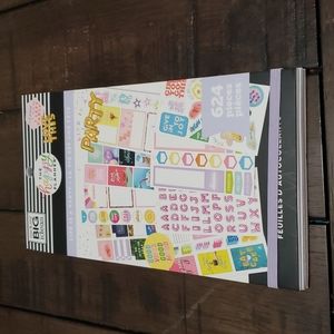 Happy Planner Life Is A Party Sticker Book